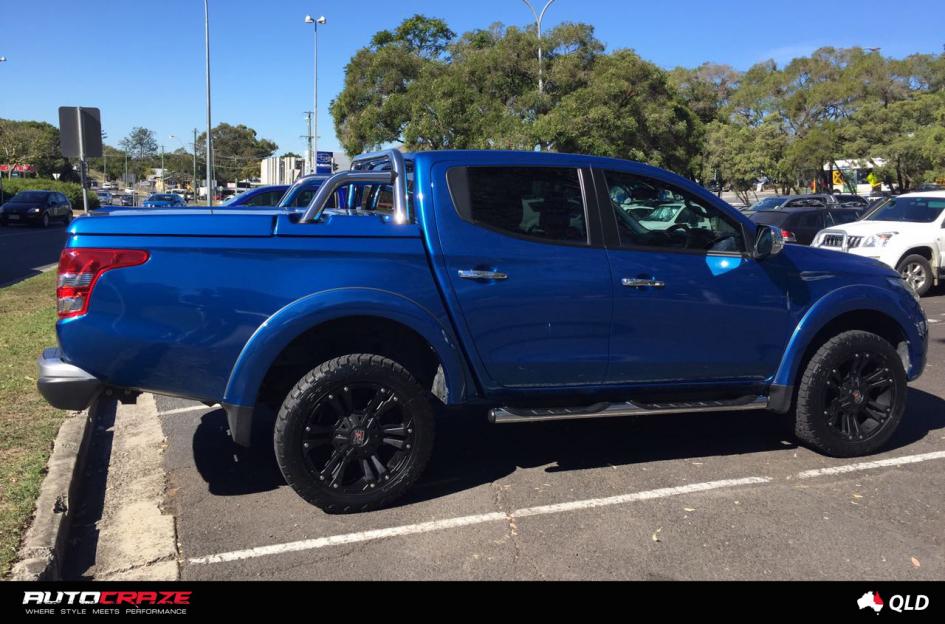 MITSUBISHI TRITON MONSTER XD MATTE BLACK