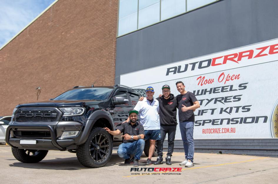FORD RANGER HEIST SATIN BLACK