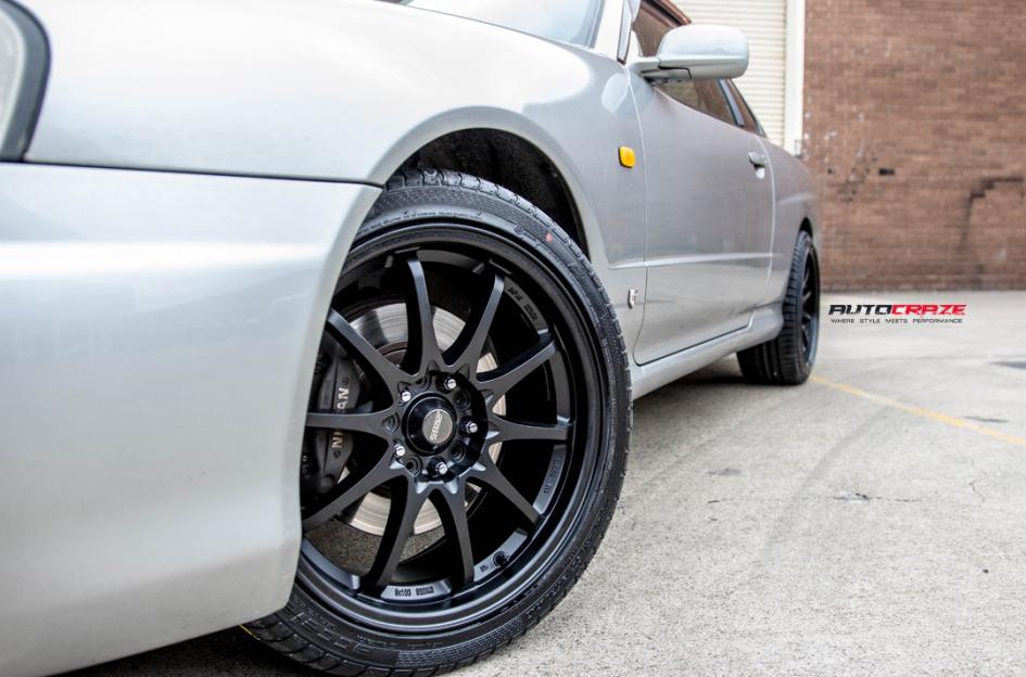 NISSAN SKYLINE R34 ROTATE MATTE BLACK 