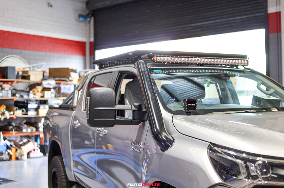 TOYOTA HILUX FUEL COVERT MATTE BLACK