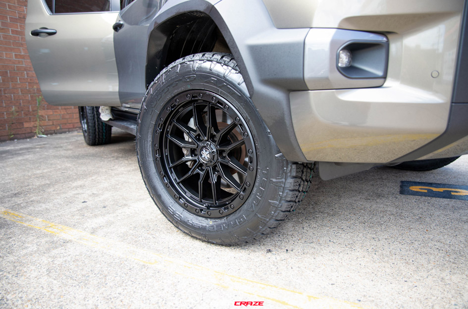 TOYOTA HILUX CSA RAZORBACK SATIN BLACK