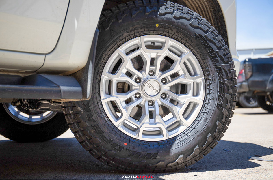 MITSUBISHI TRITON NOMAD N162 SILVER MACHINED FACE