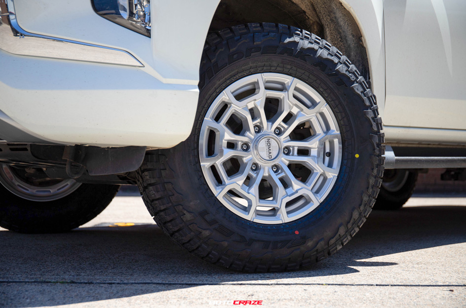 MITSUBISHI TRITON NOMAD N162 SILVER MACHINED FACE
