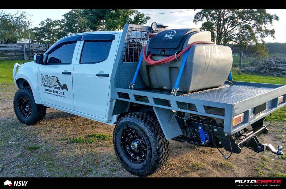 ISUZU DMAX HOSS XD GLOSS BLACK