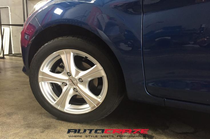 FORD FIESTA COBALT II SILVER MACHINED FACE