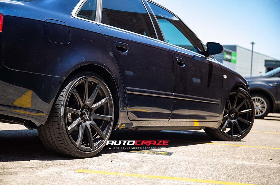 AUDI A4 2003 ONWARDS CARBINE SATIN BLACK