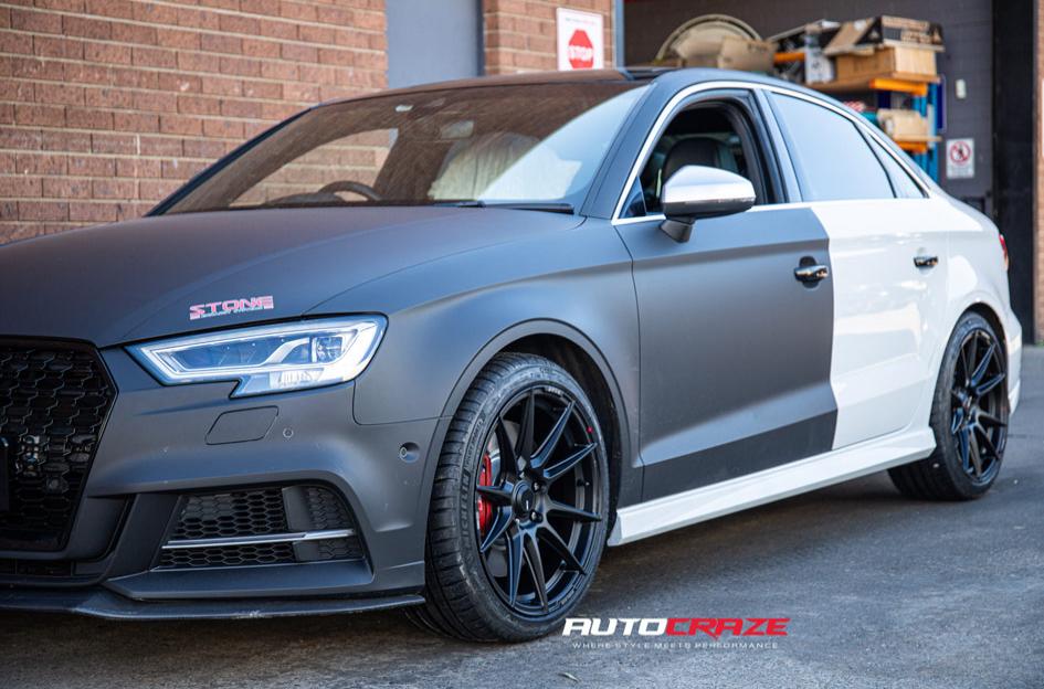 AUDI S3  2003 ONWARDS  SC46 MATTE BLACK