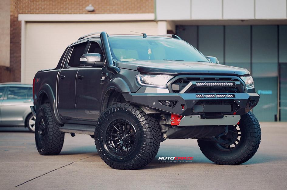 FORD RANGER RAPTOR REBEL MATTE BLACK