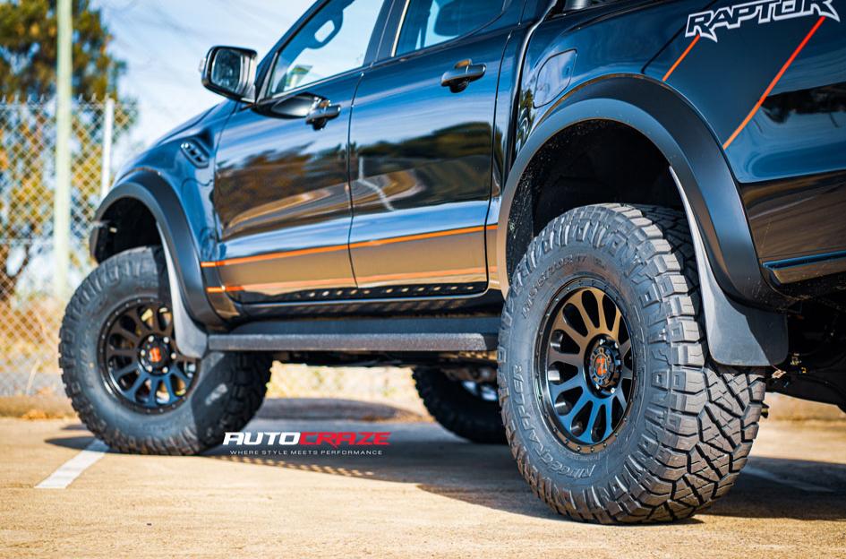 FORD RANGER RAPTOR NOMAD VICTIM MATTE BLACK