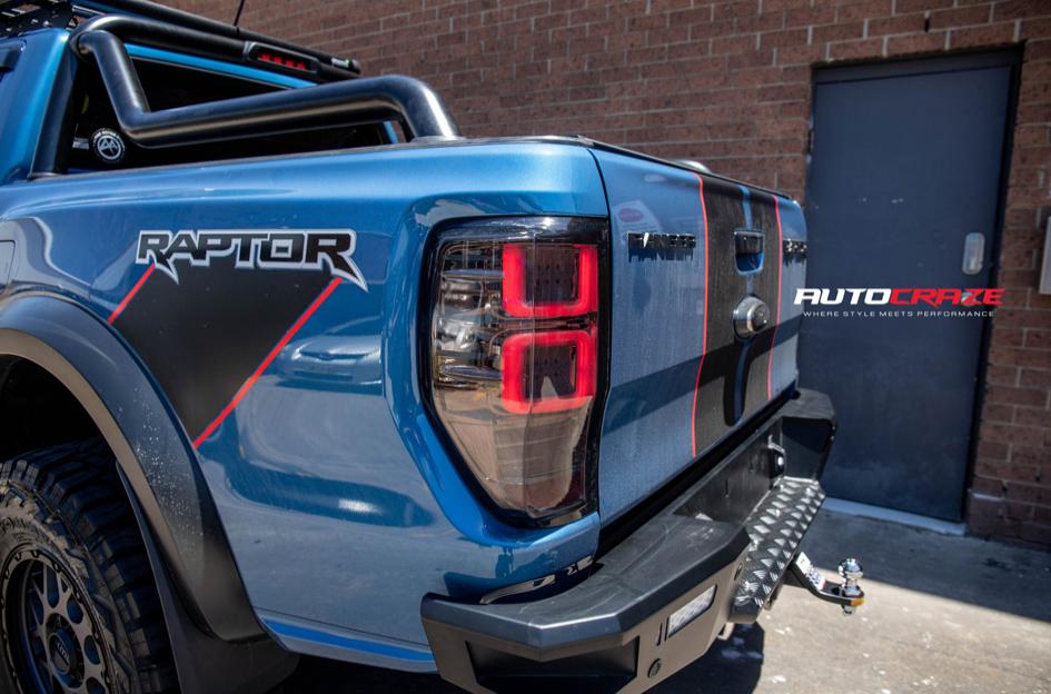FORD RANGER RAPTOR GRENADE OR XD MATTE GREY MATTE BLACK LIP