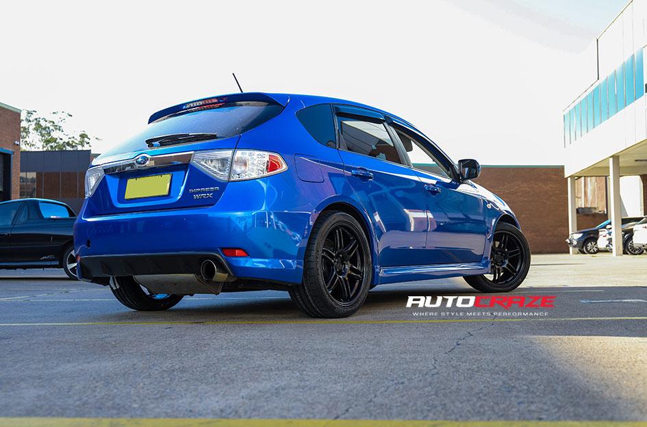 SUBARU WRX SF01 SATIN BLACK