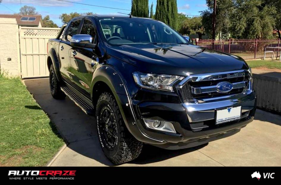 FORD RANGER HOSTAGE MATTE BLACK