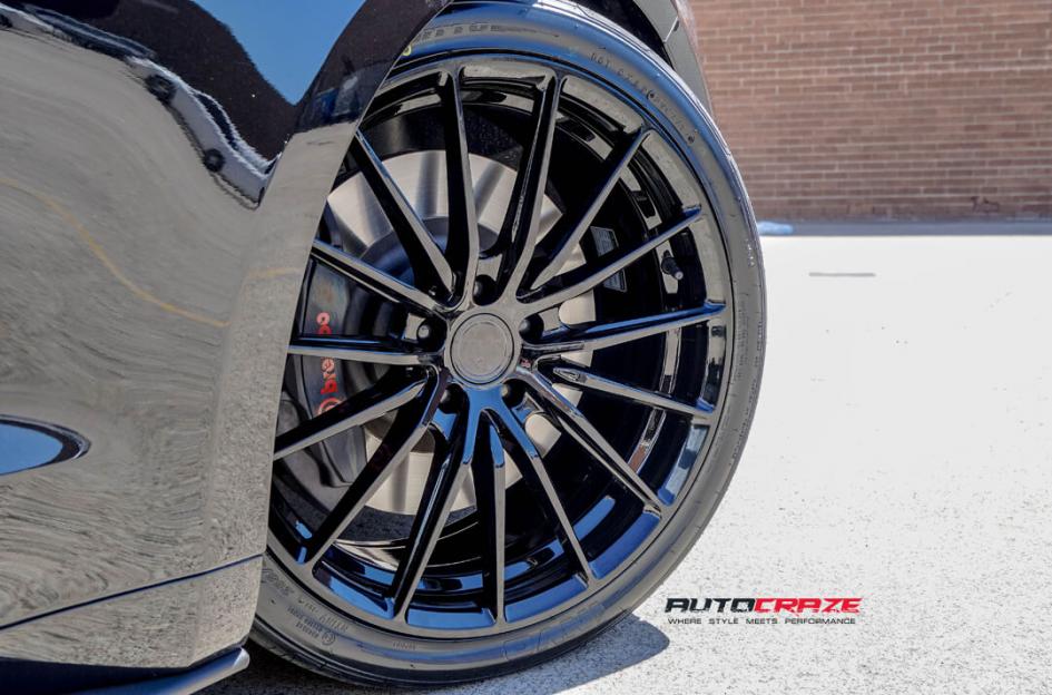 FORD MUSTANG SF09 SATIN BLACK