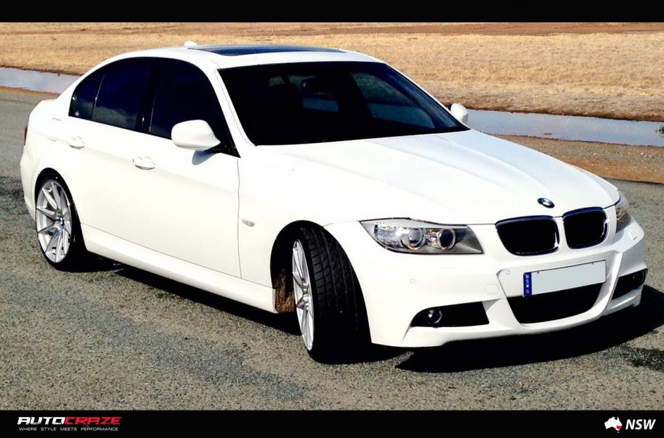 BMW 3 SERIES ESSEN SILVER MACHINED FACE
