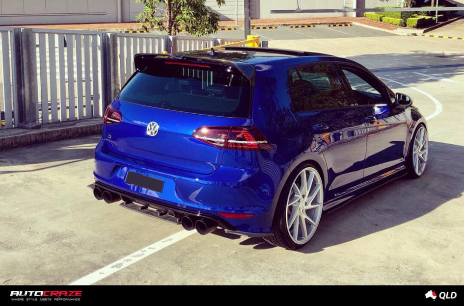 VOLKSWAGEN GOLF INVERT SILVER MACHINED FACE