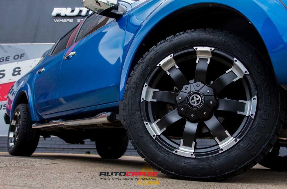 MITSUBISHI TRITON AX191 SATIN BLACK MACHINED