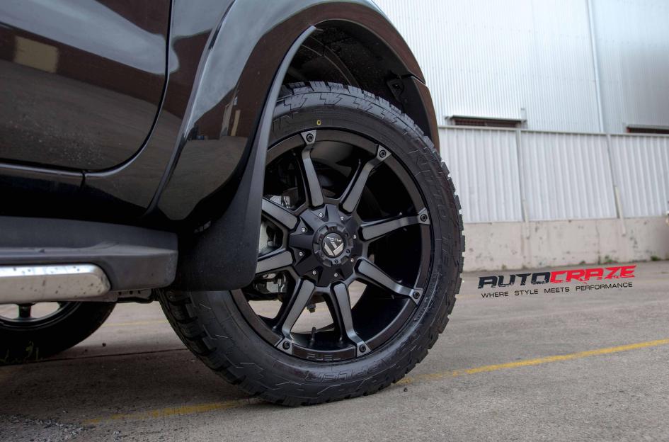 FORD RANGER COUPLER BLACK MACHINED WITH DARK TINT 7