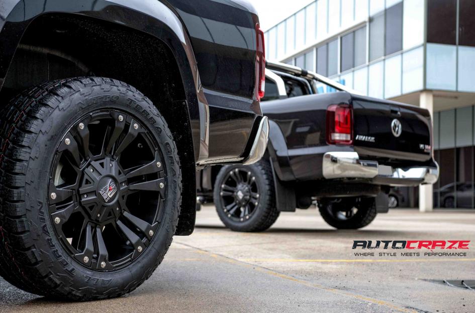 VOLKSWAGEN AMAROK MONSTER XD 2 MATTE BLACK