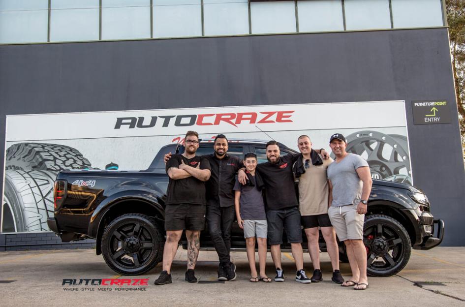 FORD RANGER ROCKSTAR XD 2 MATTE BLACK