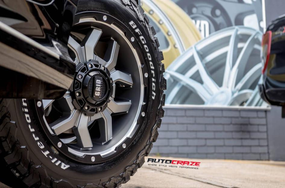 HAVAL H9 GD07 MATTE ANTHRACITE MILLED WITH BLACK LIP