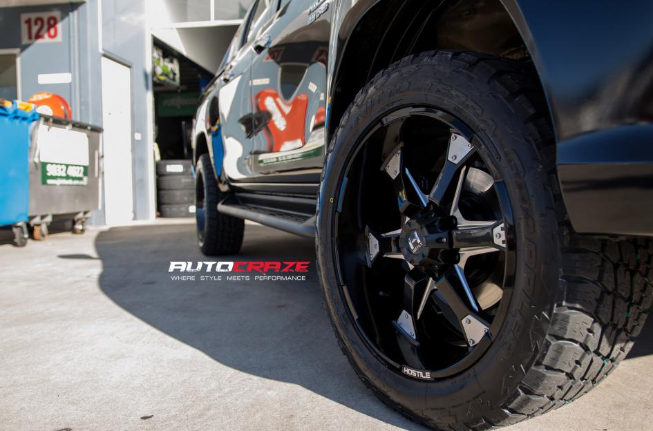 TOYOTA HILUX N80 4WD KNUCKLES GLOSS BLACK