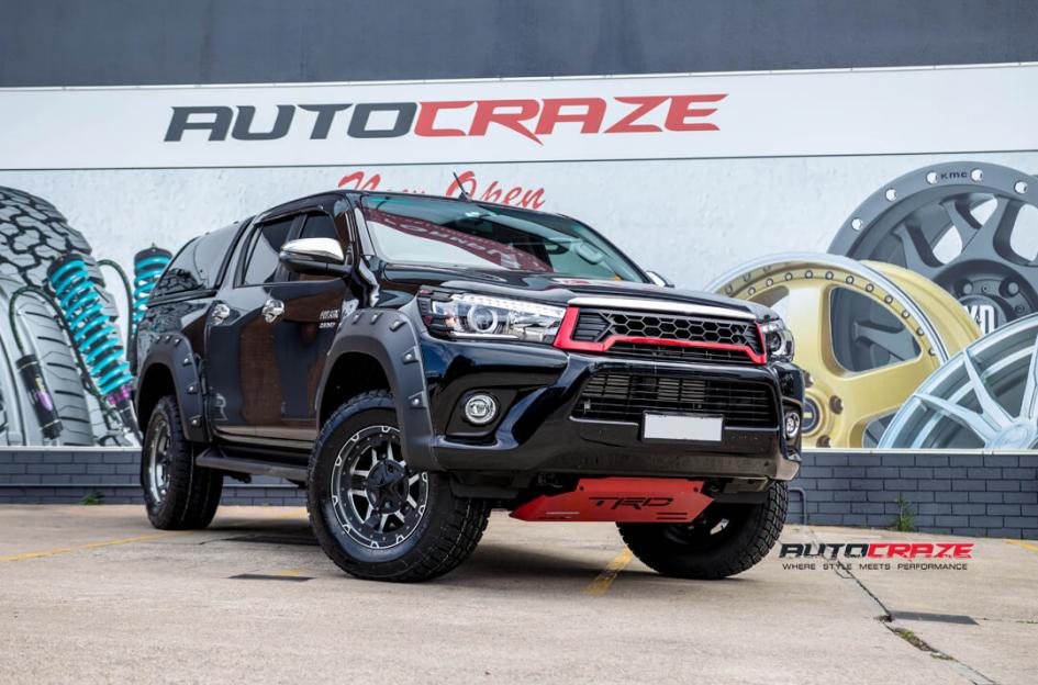 TOYOTA HILUX N80 4WD ROCKSTAR XD 3 MATTE BLACK MACHINED
