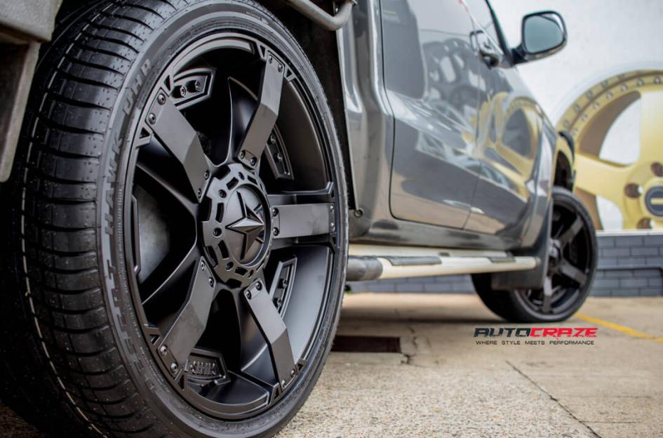 VOLKSWAGEN AMAROK ROCKSTAR XD 2 MATTE BLACK
