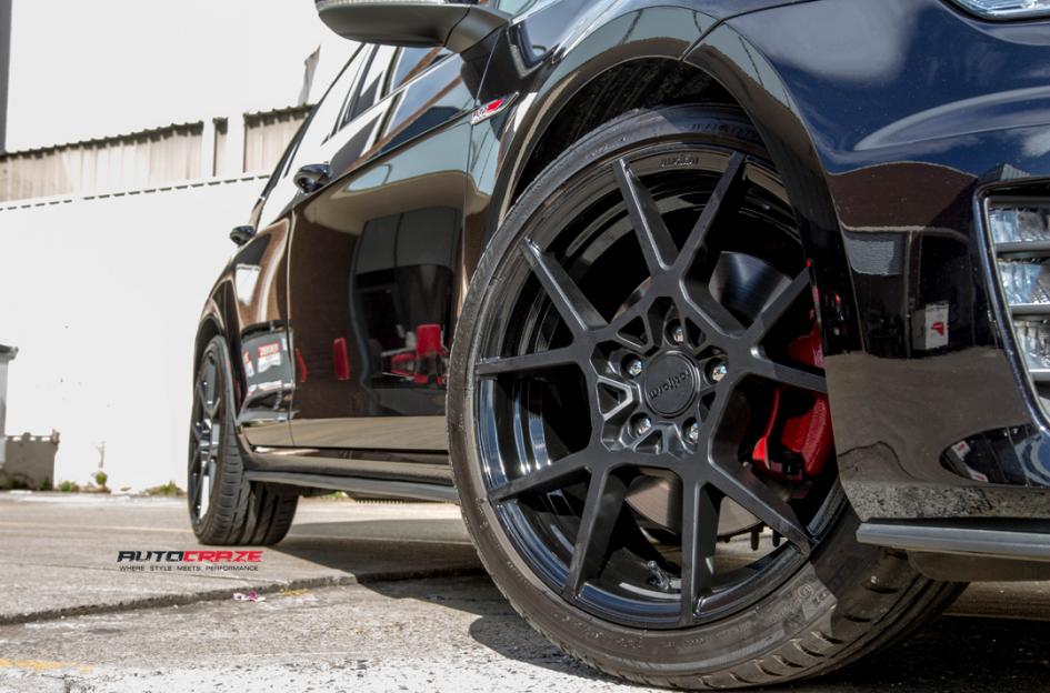 VOLKSWAGEN GOLF KPS MATTE BLACK