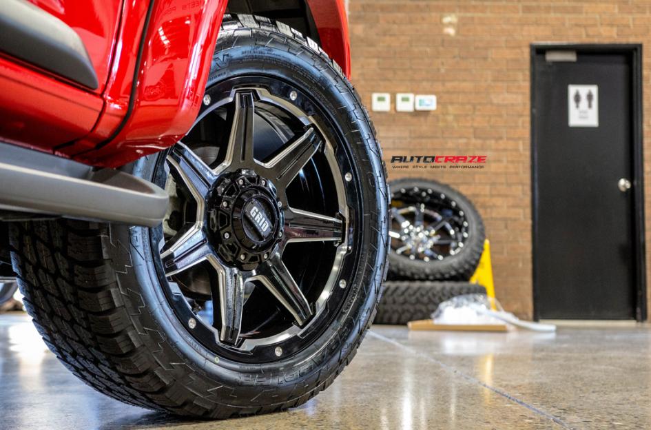 HOLDEN COLORADO GD06 GLOSS BLACK MILLED