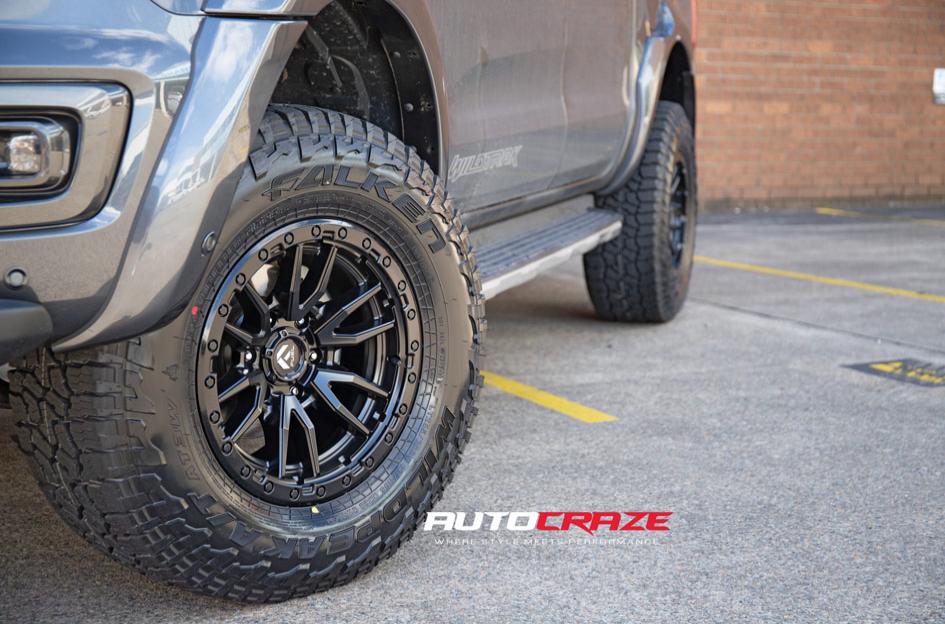FORD RANGER REBEL MATTE BLACK