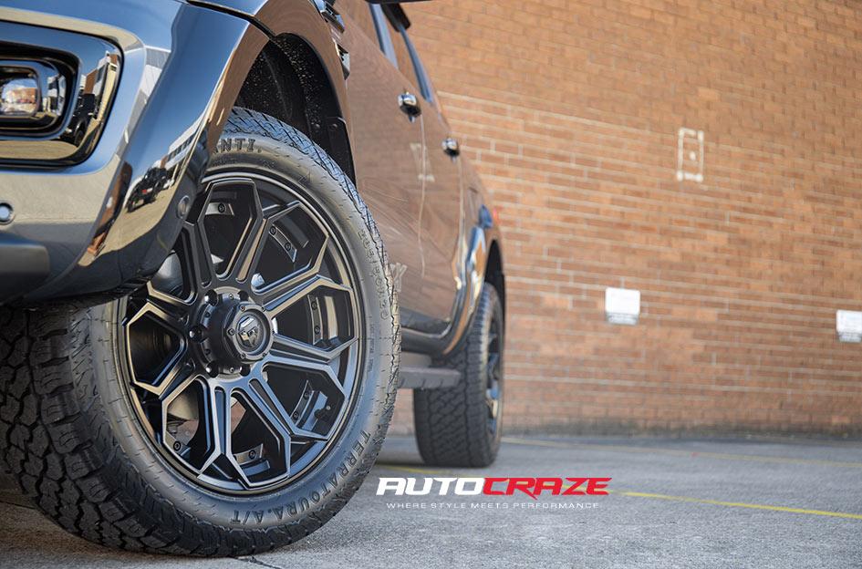 FORD RANGER SIEGE MATTE BLACK
