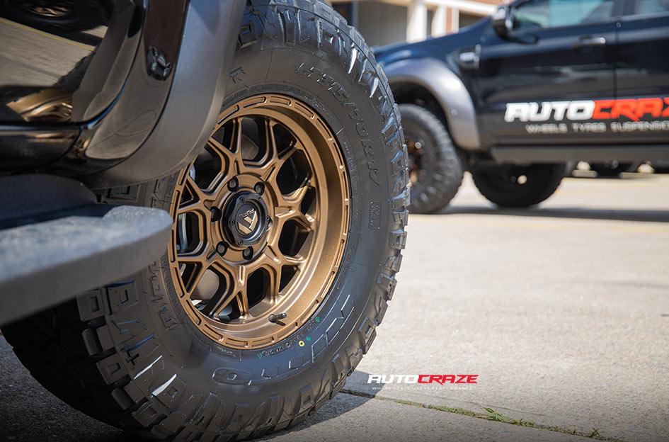 FORD RANGER RAPTOR TECH BRONZE