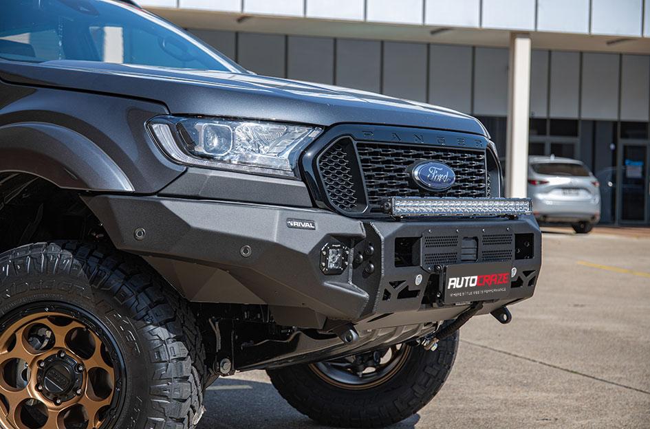 FORD RANGER DIRTY HARRY MATTE BRONZE BLACK LIP