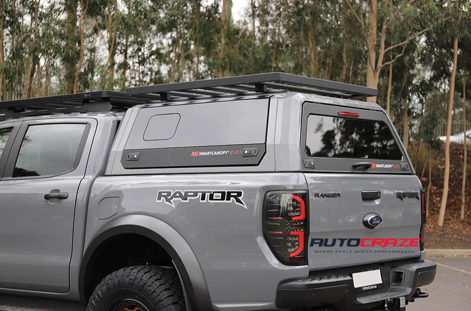 FORD RANGER RAPTOR DIRTY HARRY MATTE BRONZE BLACK LIP 