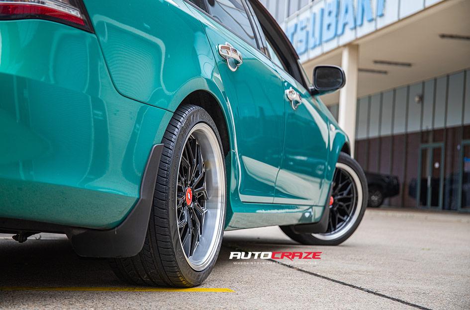 FORD FALCON KIKI5588 BLACK POLISHED LIP