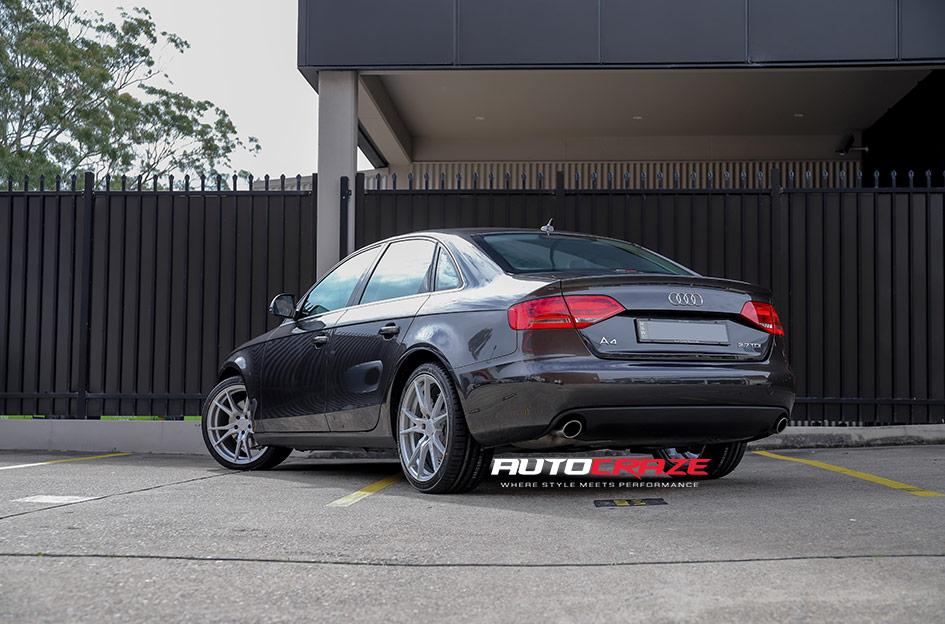 AUDI A4 2003 ONWARDS SF06 SILVER MACHINED FACE