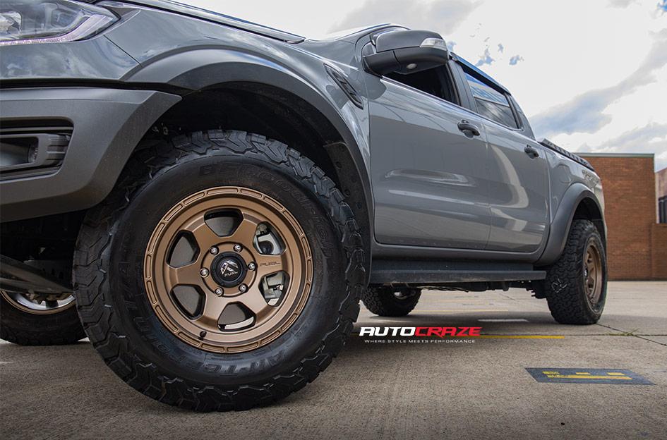 FORD RANGER RAPTOR SHOK BRONZE