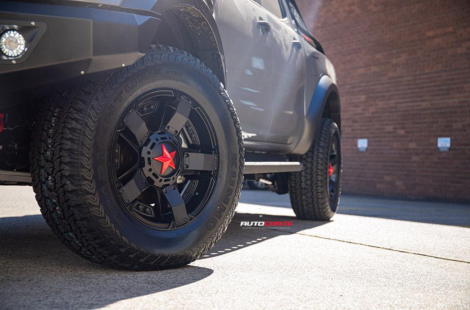 FORD RANGER RAPTOR ROCKSTAR XD 2 MATTE BLACK