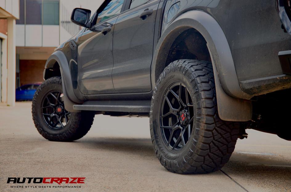 FORD RANGER RAPTOR SABBATH MATTE BLACK