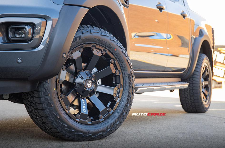 FORD RANGER AMBUSH MATTE BLACK