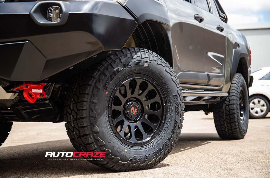 TOYOTA HILUX N80 RUGGED X VICTIM MATTE BLACK