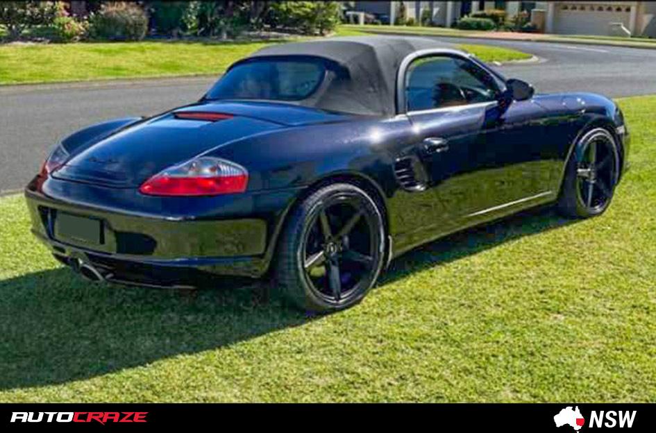 PORSCHE BOXSTER IFG7 GLOSS BLACK
