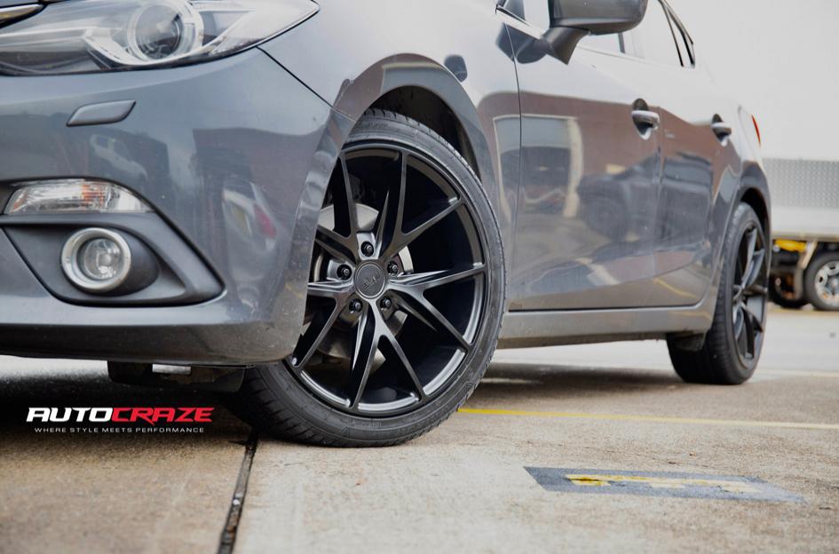 MAZDA 3 MISANO MATTE BLACK