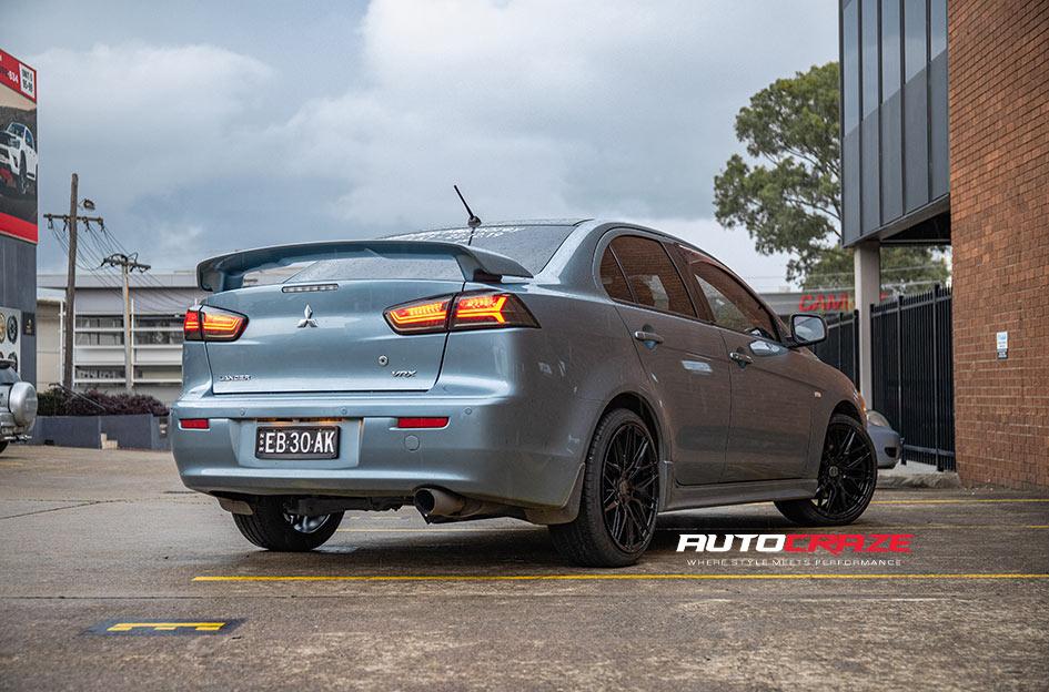 MITSUBISHI LANCER HOCKENHEIM GLOSS BLACK