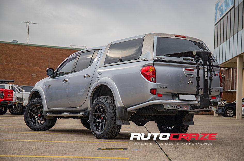 MITSUBISHI TRITON SABBATH GLOSS BLACK TINTED FACE
