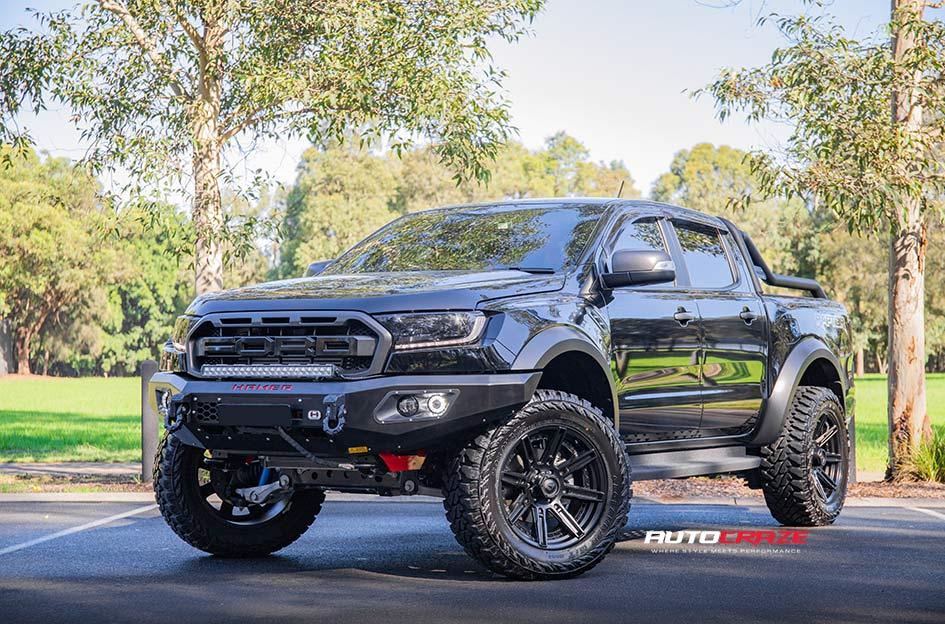 FORD RANGER RAPTOR ROGUE MATTE BLACK