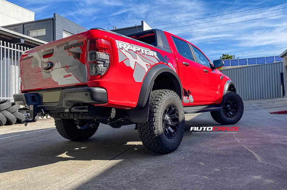 FORD RANGER RAPTOR AMBUSH MATTE BLACK