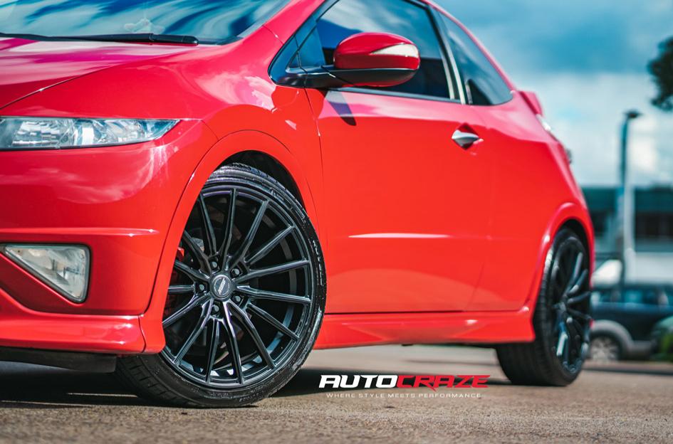 HONDA CIVIC DAYTONA MATTE BLACK