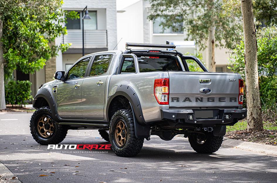 FORD RANGER DIRTY HARRY MATTE BRONZE BLACK LIP