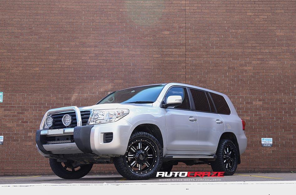TOYOTA LANDCRUSIER MAMMOTH XD GLOSS BLACK MILLED